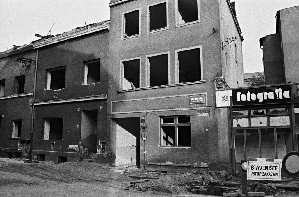 Ústí nad Labem - Střekov 1985 Fotograf Petr Šimr