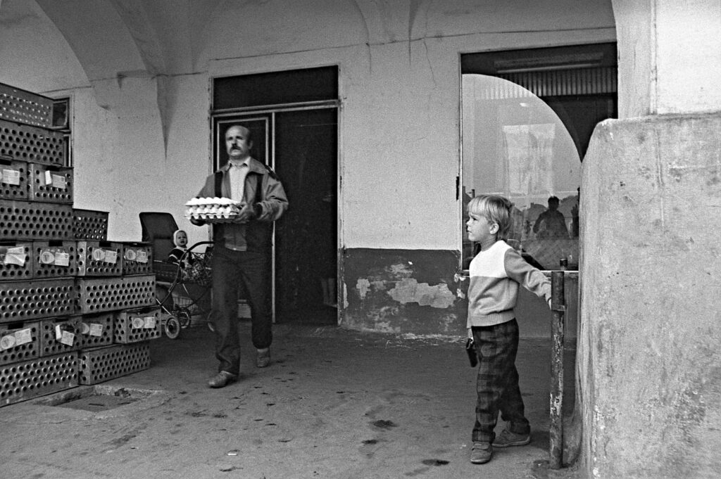 Kadaň 1986 Fotograf Petr Šimr