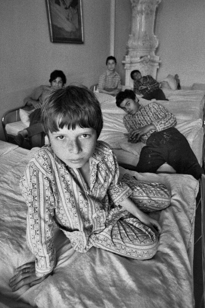 Dětský domov Jablonné v Podještědí 1981 Foto Petr Šimr